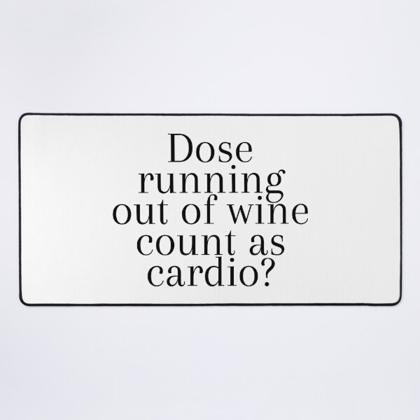 Item preview, Dose Running Out Of Wine - Funny Running I designed and sold by RunPower.