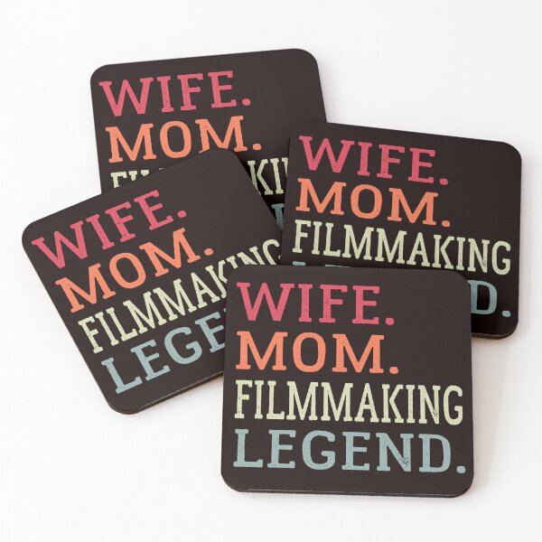 Item preview, Wife Mom Filmmaking Legend, Funny Filmmaker Design, Filmmaking Quote  designed and sold by Aerial Addicts.