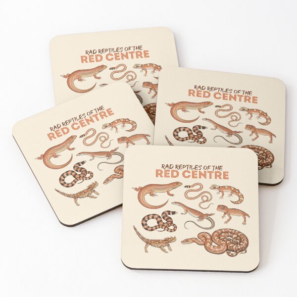 Item preview, Rad Reptiles of the Red Centre designed and sold by miss-varanus.