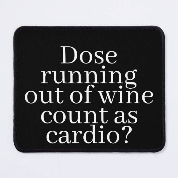 Item preview, Dose Running Out Of Wine - Funny Running II designed and sold by RunPower.