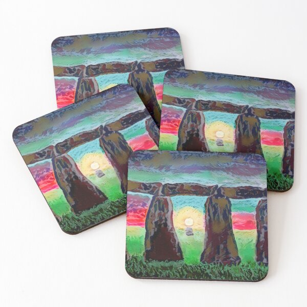 Item preview, "Stonehenge (6)" sunrise at summer solstice designed and sold by thalasson.