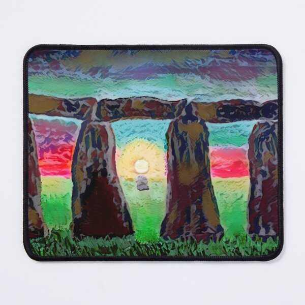 Item preview, "Stonehenge (6)" sunrise at summer solstice designed and sold by thalasson.