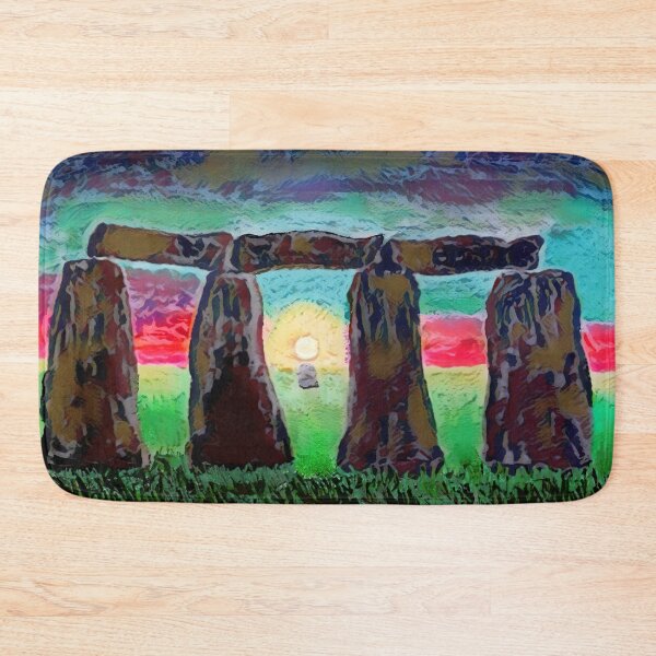 Item preview, "Stonehenge (6)" sunrise at summer solstice designed and sold by thalasson.