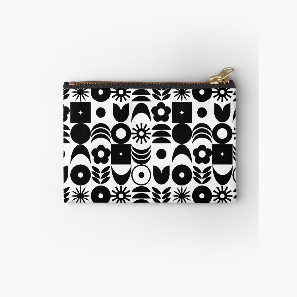 Item preview,  Black White 70s Disco Geometric Pattern  designed and sold by SunnyBrand.