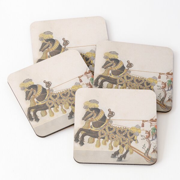 Item preview, Horse and cart pulling nature beautiful designed and sold by Vintage Designs +.