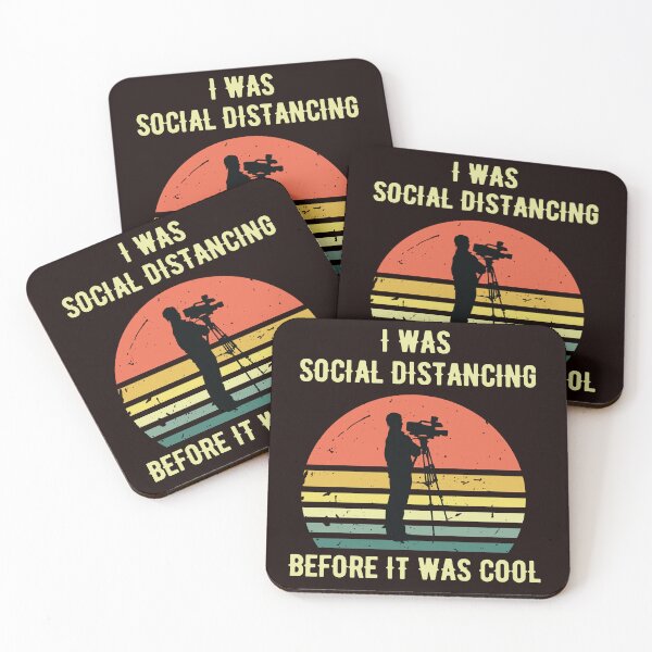 Item preview, Filmmaking Social Distancing, Funny Filmmaker Design, Filmmaking Quote  designed and sold by Aerial Addicts.