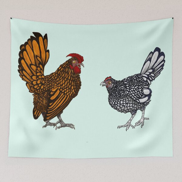 Item preview, Seabright pair designed and sold by StudioCorvid.