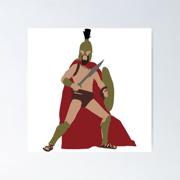 Create comics meme 300 Spartans this is sparta, king Leonidas