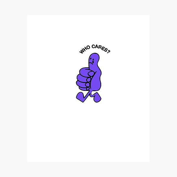 Item preview,   rex orange county who cares purple designed and sold by Pop-clothes.