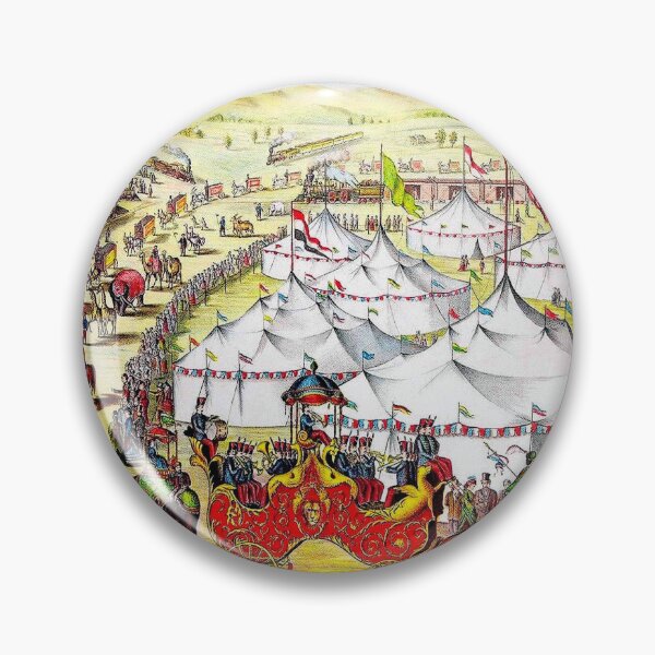 Item preview, GIBSON CIRCUS: Vintage 1874 Procession Advertising Print designed and sold by posterbobs.
