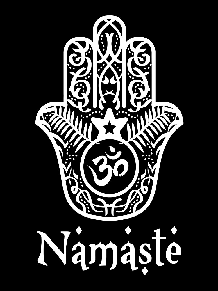 Namaste Hand Hamsa Yoga Hinduism Vedas Ohm T Shirt Namaste Hand Hamsa Yoga Hinduism Vedas Ohm T Shirt