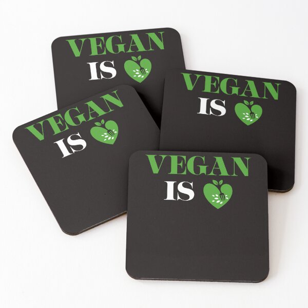 Item preview, Vegan Is Love Heart Vegetarian Veganism Veggie Vegetarianism designed and sold by TomGiantDesigns.