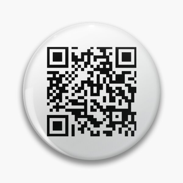 Artikelvorschau, Rickroll QR-Code-Aufkleber Aufkleber entworfen und verkauft von AmeliaDahnay.