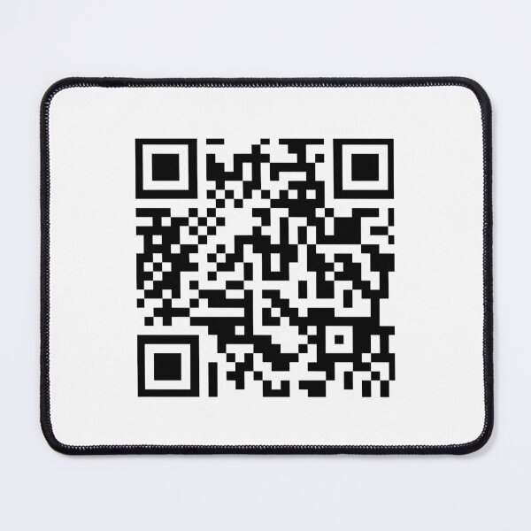Item preview, rickroll qr code sticker Sticker designed and sold by AmeliaDahnay.