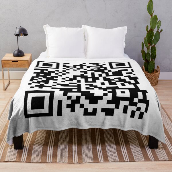 Item preview, rickroll qr code sticker Sticker designed and sold by AmeliaDahnay.