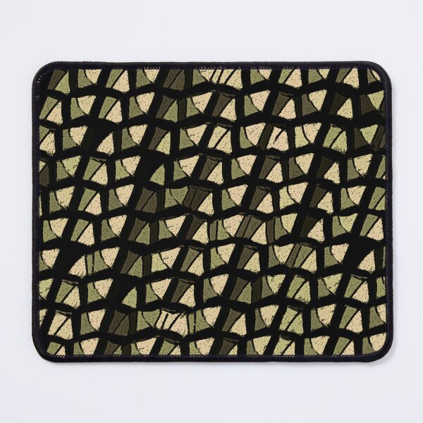 Item preview, Graphic geometric shapes - army green designed and sold by SulkaCreative.
