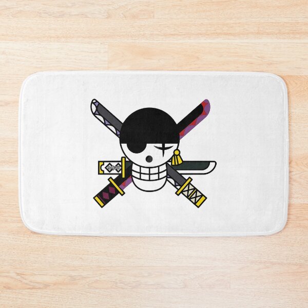 Item preview, Zoro Jolly Roger Sticker Sticker designed and sold by AmeliaDahnay.