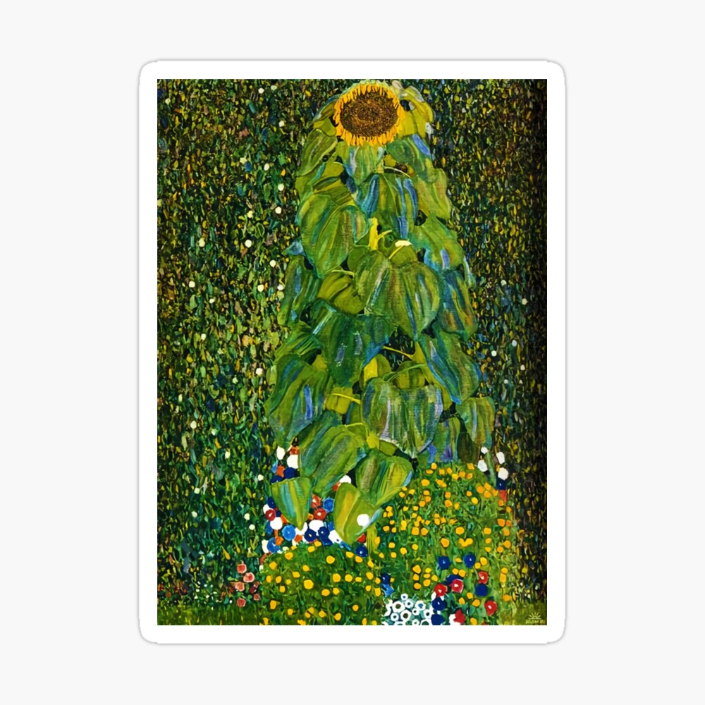 gustav klimt sunflower 1906