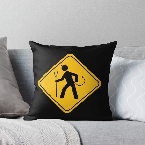 Item preview, Pedestrian Crossing Sign - Demon designed and sold by Disparate Thoughts.