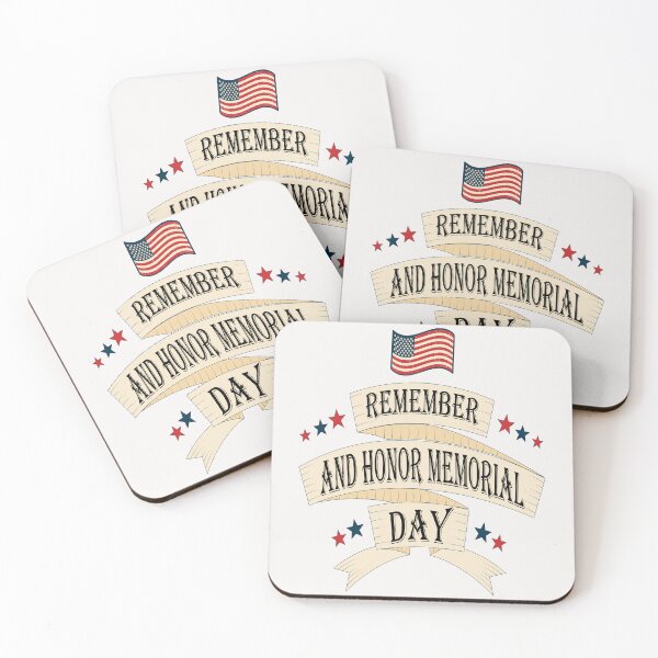 Item preview, Remember And Honor Memorial Day designed and sold by dngr shop.