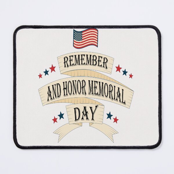 Item preview, Remember And Honor Memorial Day designed and sold by dngr shop.
