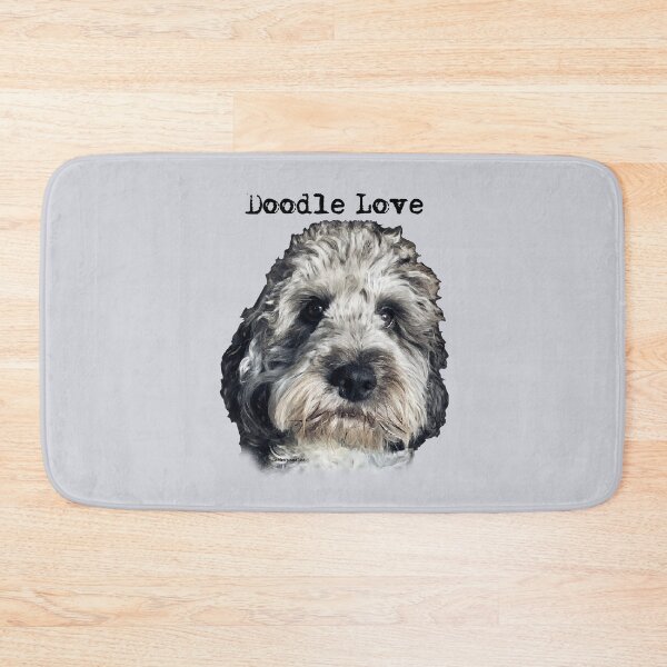 Item preview, Black & White Merle Cockapoo / Doodle Dog  designed and sold by Happy Dog Doodles.