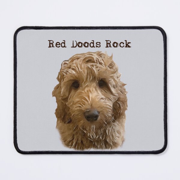 Artikelvorschau, Roter Cockapoo / Gekritzelhund entworfen und verkauft von Happy Dog Doodles.