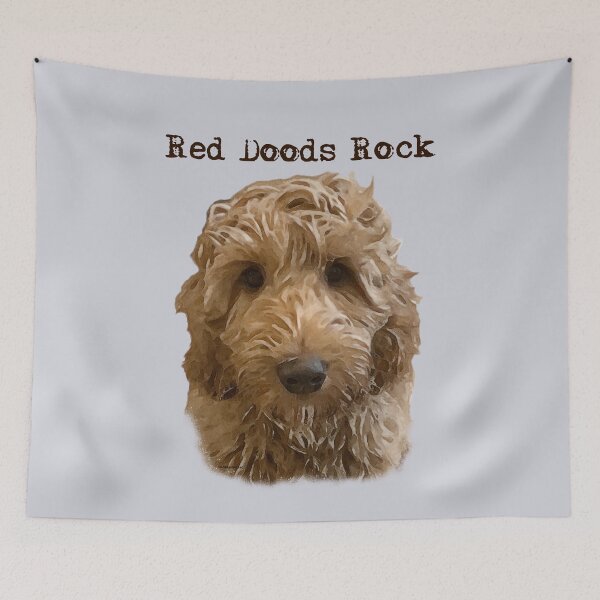 Item preview,  Red Cockapoo / Doodle Dog  designed and sold by Happy Dog Doodles.