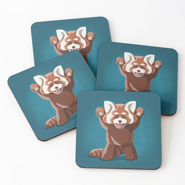 Item preview, Hands up Red Panda  designed and sold by Penny Stanley (ICONIC FOX GRAPHICS).