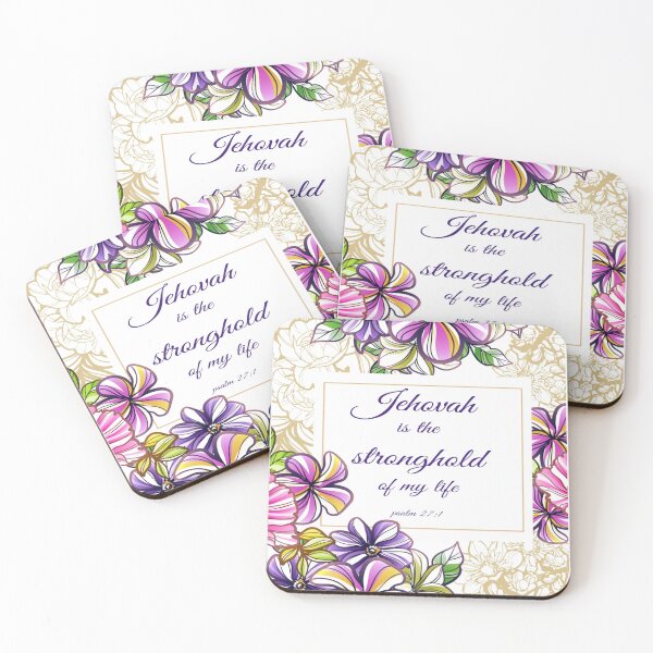 Item preview, JEHOVAH IS THE STRONGHOLD OF MY LIFE Spiral Notebook designed and sold by crafts-gift.