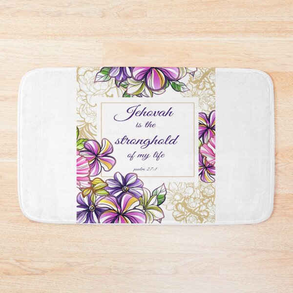 Item preview, JEHOVAH IS THE STRONGHOLD OF MY LIFE Spiral Notebook designed and sold by crafts-gift.