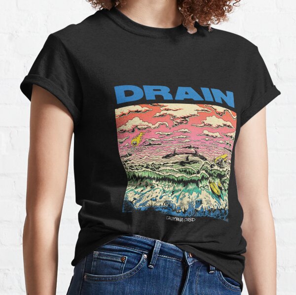 FAN ART DRAIN CALIFORNIA CURSED Classic T-Shirt
