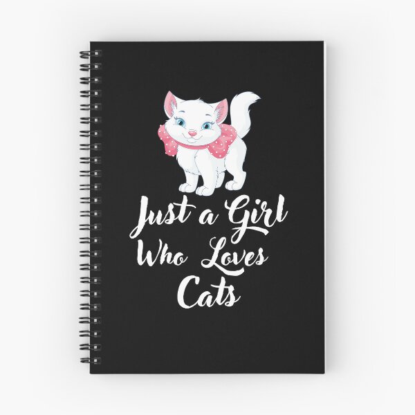 Item preview, Just a Girl Who loves Cats  designed and sold by WaguinhoTex.