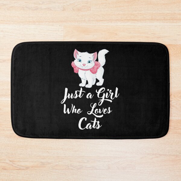Item preview, Just a Girl Who loves Cats  designed and sold by WaguinhoTex.