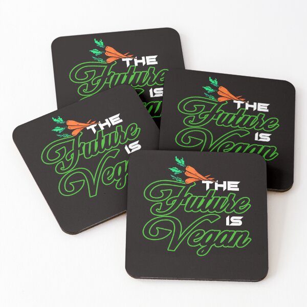 Item preview, Future Is Vegan Veggie Veganism Vegetarian Vegetarianism designed and sold by TomGiantDesigns.