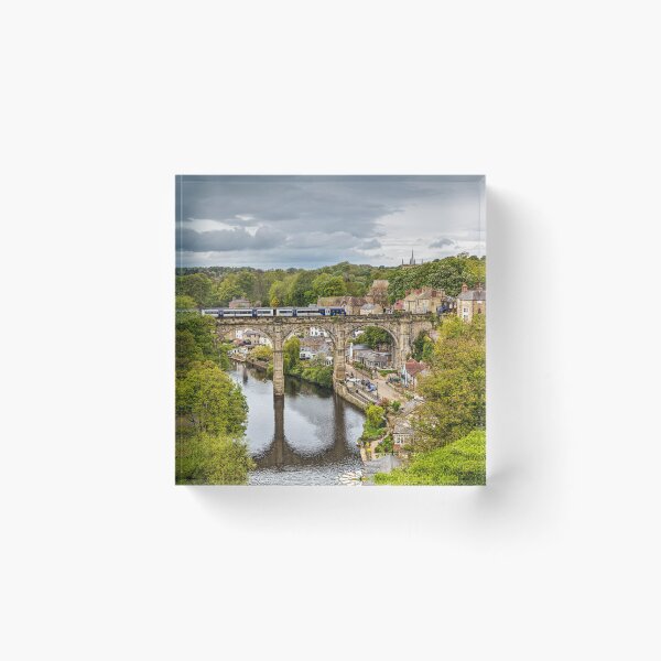 Item preview, knaresborough Viaduct And Train Arriving designed and sold by Paul Thompson Photography.