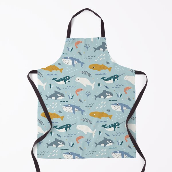 Item preview, Blue whales designed and sold by Muxune.