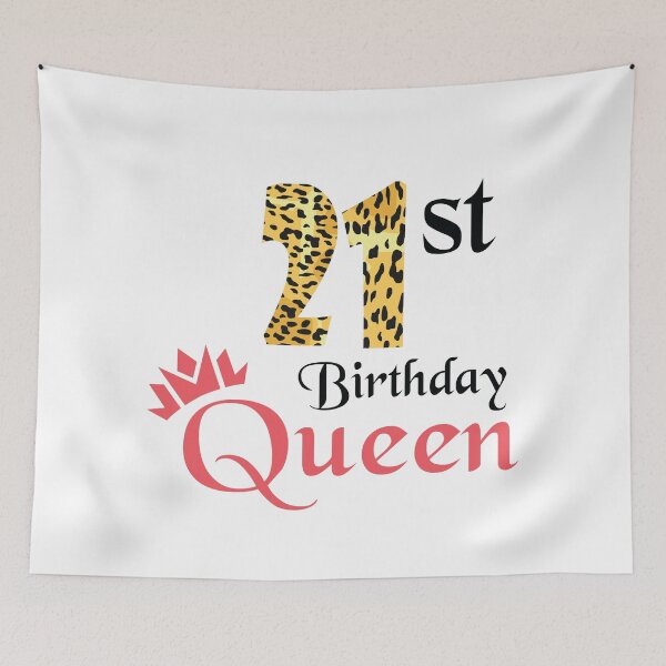 Item preview, 21st Birthday Queen - 21st Birthday Girl Party Outfit designed and sold by jain-ravi002.