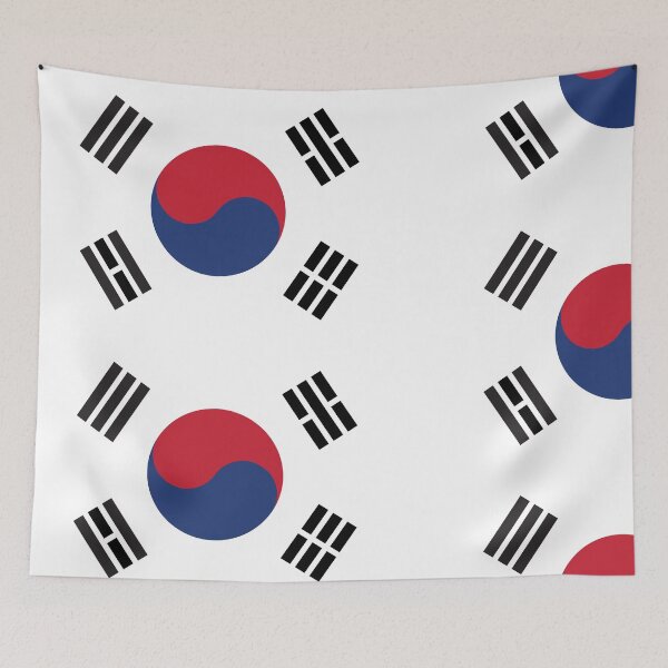 Item preview, South Korean flag, Korea National Flag, Taegeukgi, Taegeuk mark designed and sold by allpalgo.