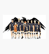 Team Karasuno Photographic Print