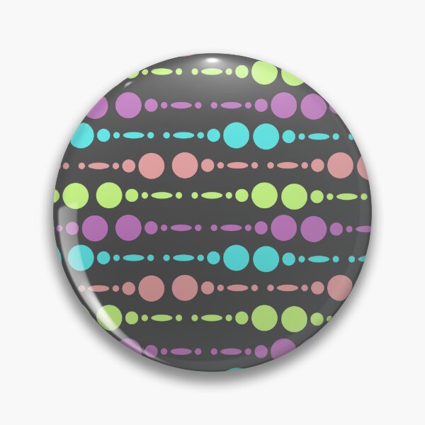 Item preview, 60s Inspired Colorful Circles designed and sold by TotallyRetroArt.