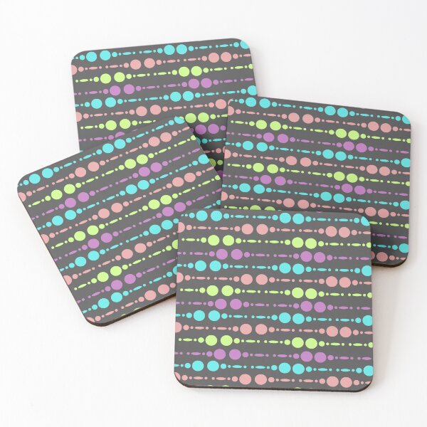 Item preview, 60s Inspired Colorful Circles designed and sold by TotallyRetroArt.
