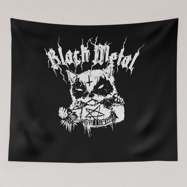 Item preview, Grim Corpse Paint Raccoon Trve Black Metal Edition Classic 152 designed and sold by ElaKhan.