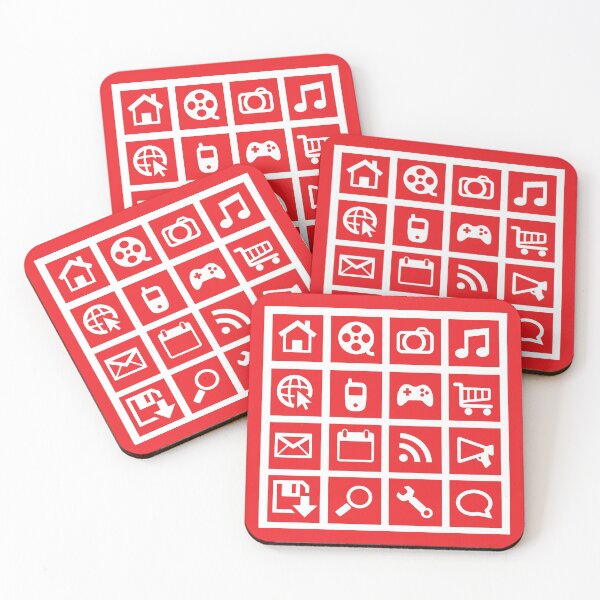 Item preview, web icon graphics (red) designed and sold by QueenieLamb.