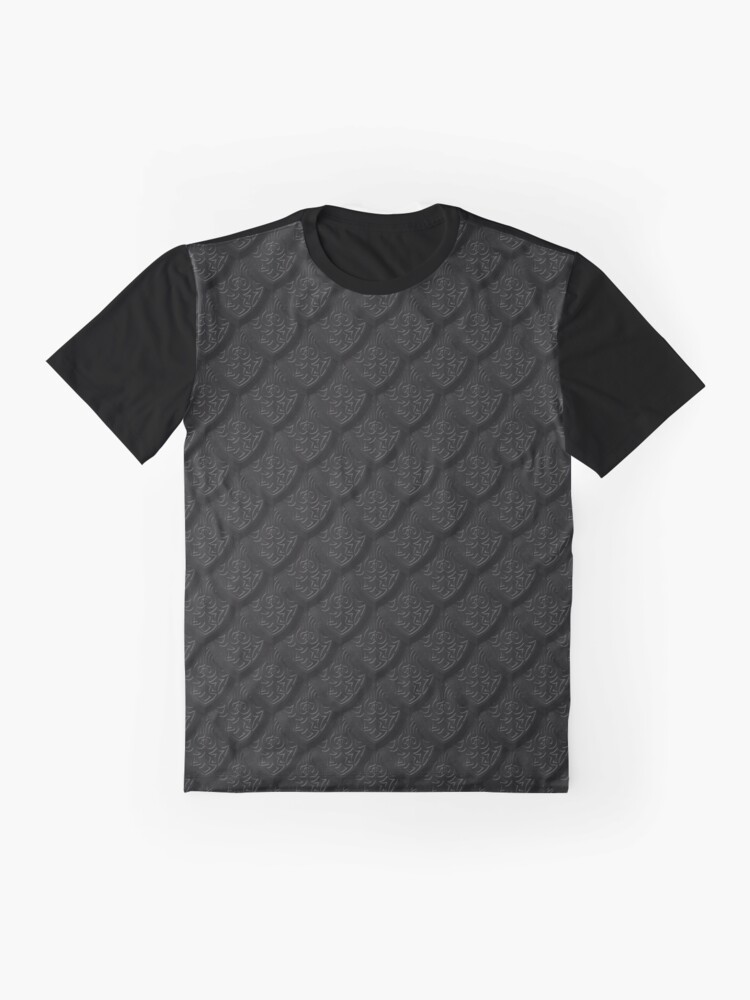 "Elegant Black Dragon Scale" Tshirt by InfiniteWonders Redbubble