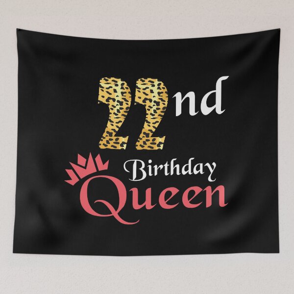 Item preview, 22nd Birthday Queen - 22nd Birthday Girl Party Outfit designed and sold by jain-ravi002.