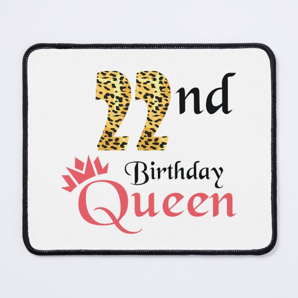 Item preview, 22nd Birthday Queen - 22nd Birthday Girl Party Outfit designed and sold by jain-ravi002.