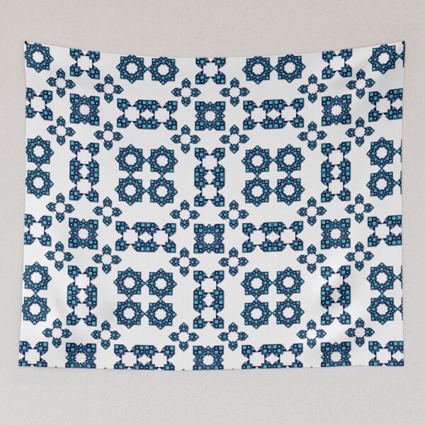 Item preview, The Deep Blue Floral Mandala in Fashion Seamless Pattern designed and sold by MyMemoriesArts.