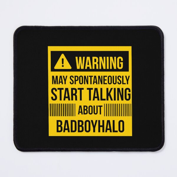 Item preview, warning may spontaneously talk about badboyhalo designed and sold by celebteyz.