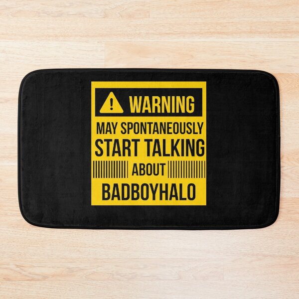 Item preview, warning may spontaneously talk about badboyhalo designed and sold by celebteyz.